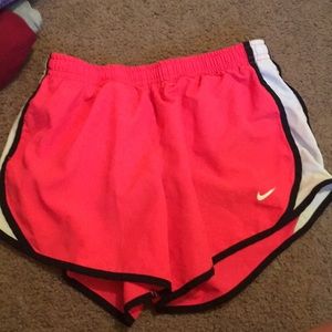 hot pink nike dri-fit shorts